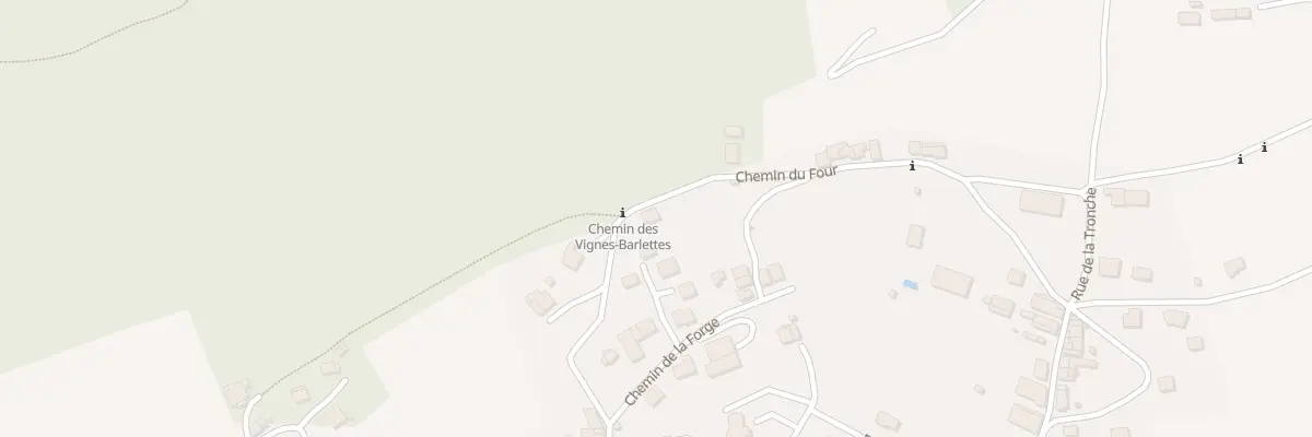 Plan du 5440F Che des Barlettes à Fréterive