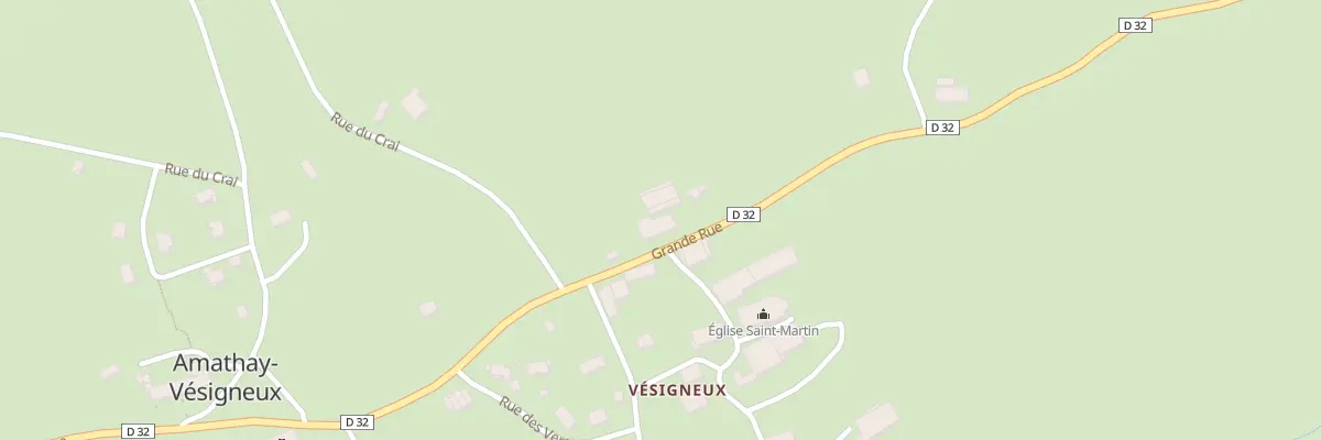 Plan du 27 Gr Grande Rue à Amathay-Vésigneux