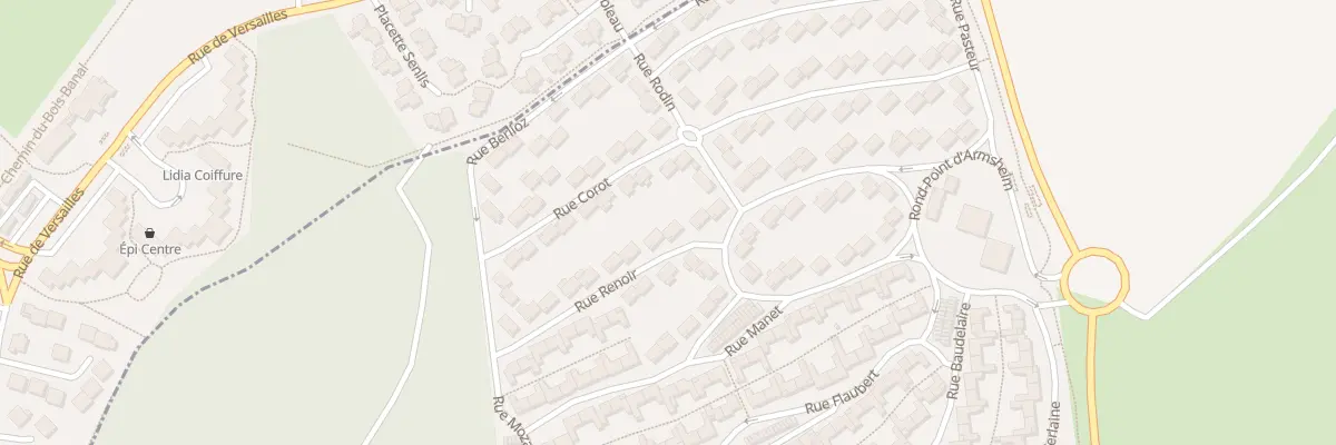Plan du 28 Rue Renoir à Fléville-devant-Nancy