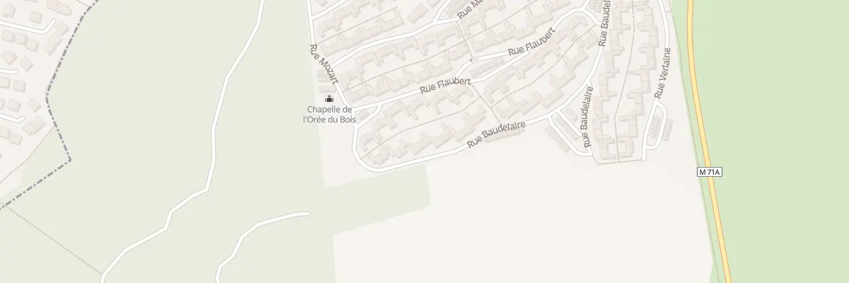 Plan du 38 Rue Baudelaire à Fléville-devant-Nancy