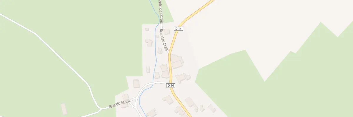 Plan du 1 Grande Rue à Anjeux