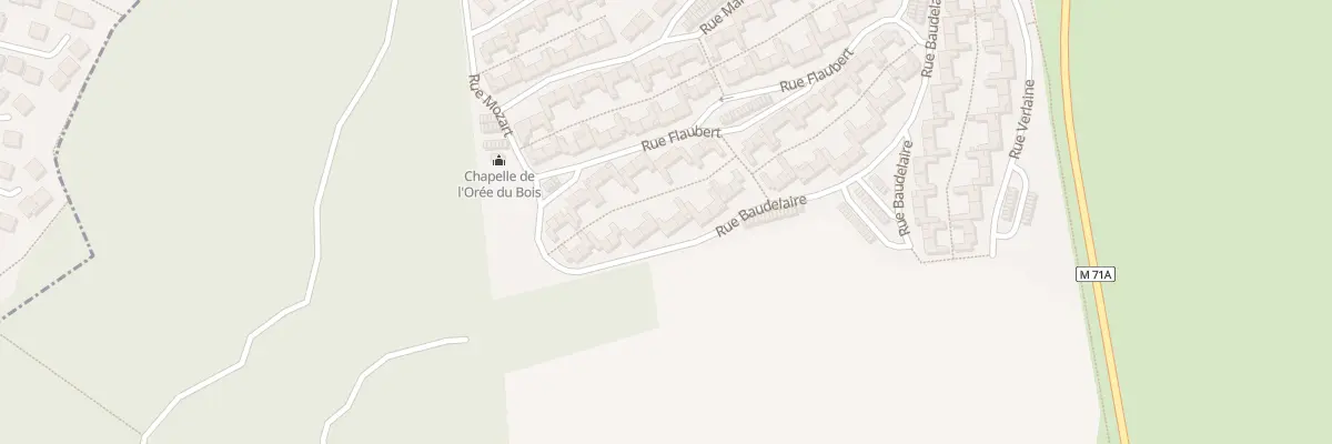 Plan du 36 Rue Baudelaire à Fléville-devant-Nancy