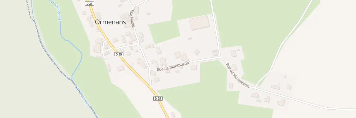 Plan du 9B Rue de Montbozon à Ormenans