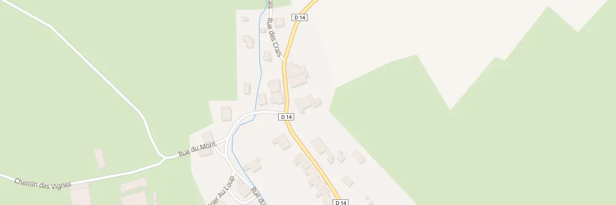 Plan du 5 Grande Rue à Anjeux
