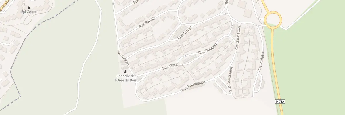 Plan du 30 Rue Flaubert à Fléville-devant-Nancy