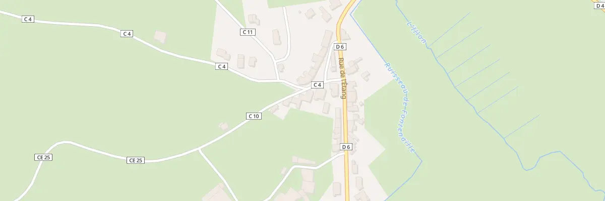 Plan du 3 Rue du Char Champagne à Ville-sur-Illon