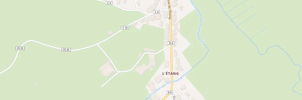 Plan du 24 Rue de l’Etang à Ville-sur-Illon