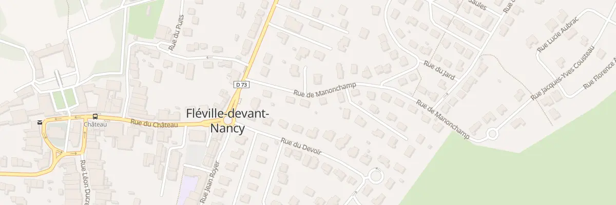 Plan du 6 Rue de Manonchamp à Fléville-devant-Nancy