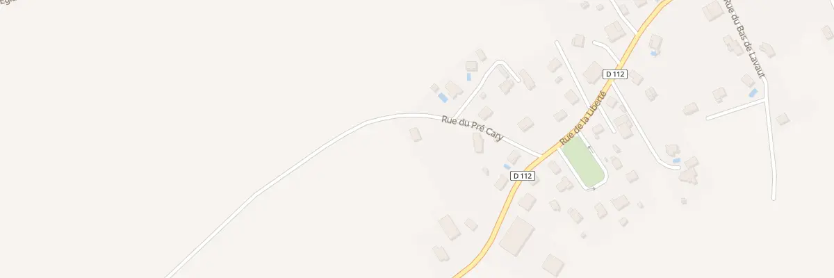 Plan du 5 Rue du Pre Cary à Osse