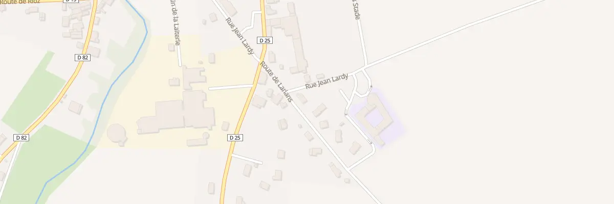 Plan du 3 Rue de Larians à Loulans-Verchamp