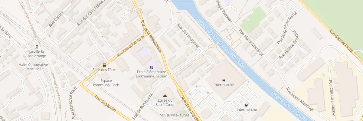 Plan du 111B Rue de la République à Jarville-la-Malgrange