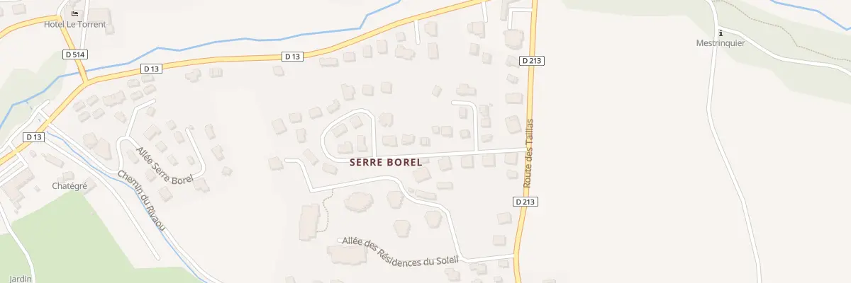 Plan du 118 Rue du Génépi à Ancelle