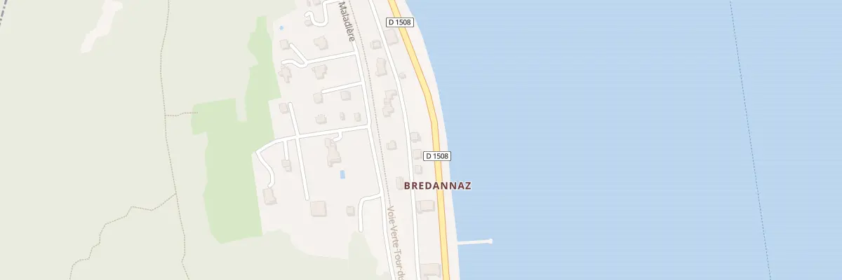Plan du 4543 Rte d’Annecy à Doussard