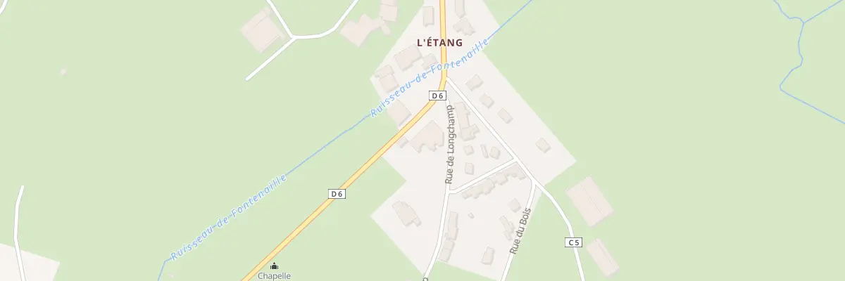 Plan du 25 Rue de l’Etang à Ville-sur-Illon