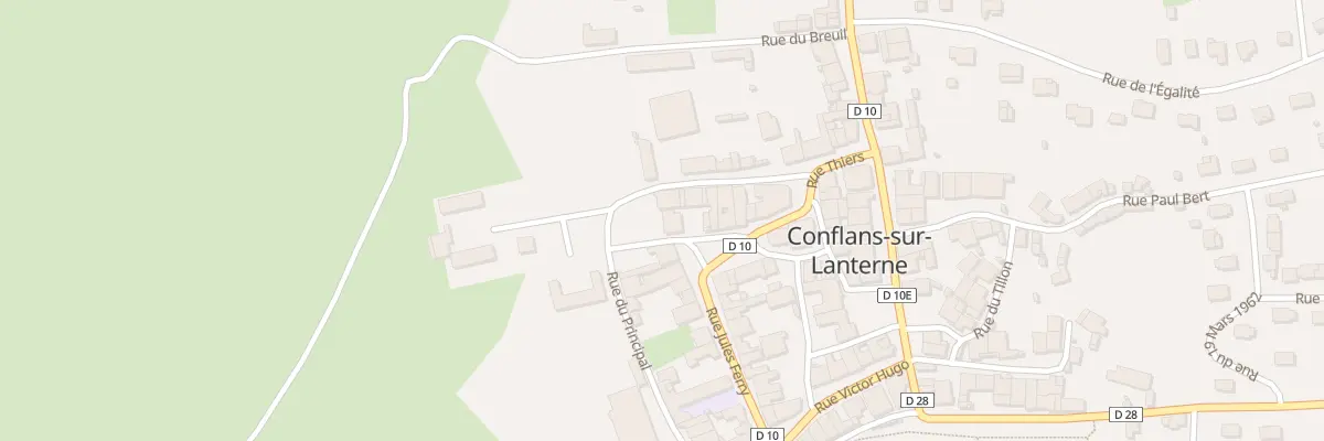 Plan du 2 Rue de l’Agriculture à Conflans-sur-Lanterne