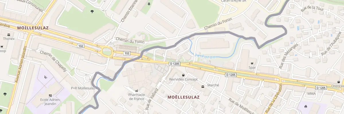 Plan du 140D Rue de Geneve à Gaillard