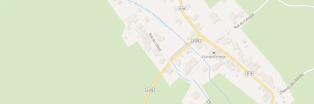 Plan du 3 Rue du Tilleul à Anjeux