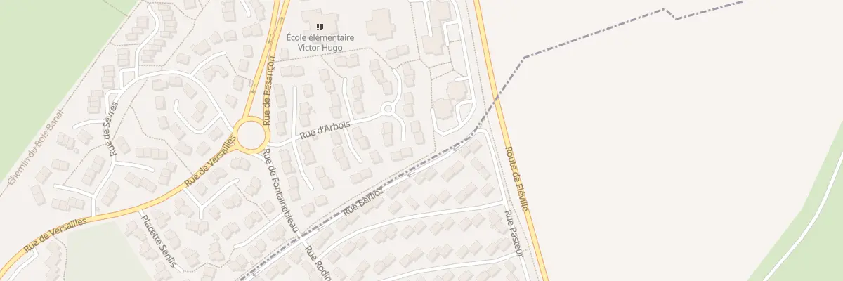Plan du 23 Rue d’Arbois à Heillecourt