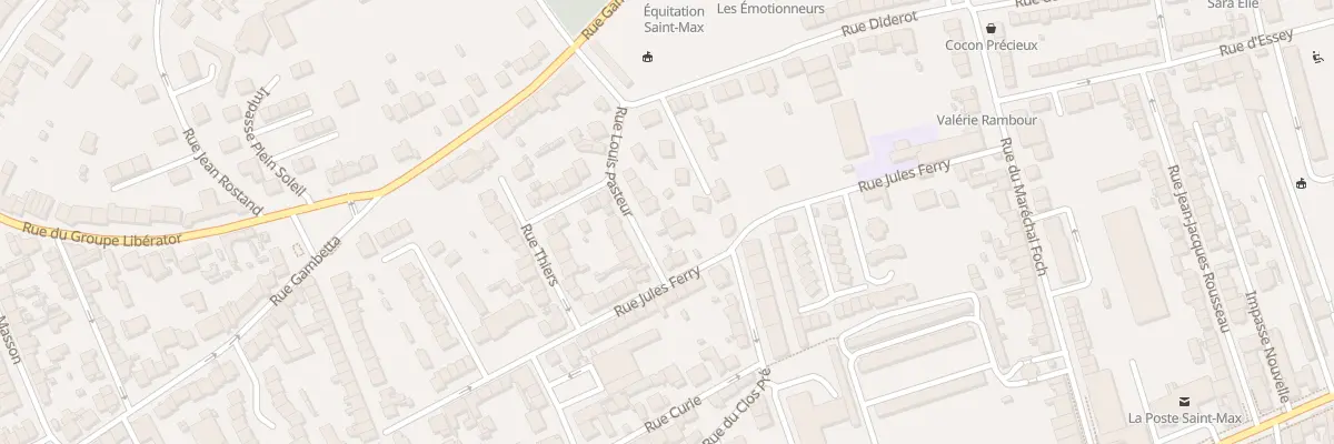 Plan du 4B Rue Pasteur à Saint-Max