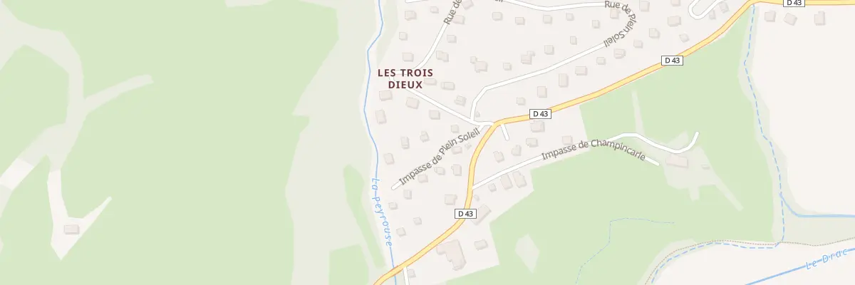Plan du 5027 Les Trois Dieux à Saint-Jean-Saint-Nicolas
