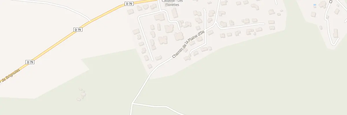 Plan du 295 Plaine d’Ile à Cabasse