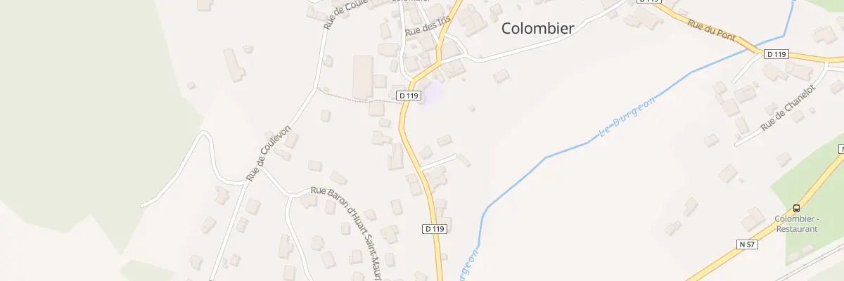 Plan du 9 Rue du Viaduc à Colombier