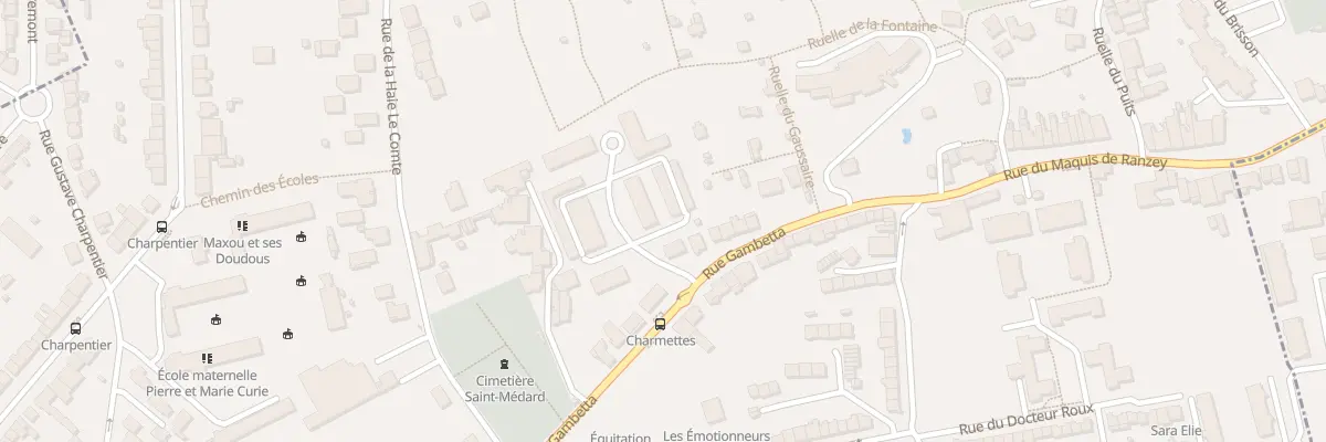 Plan du 77 Rue Gambetta à Saint-Max