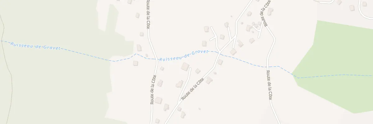Plan du 1114 Rte de la Côte à Alex