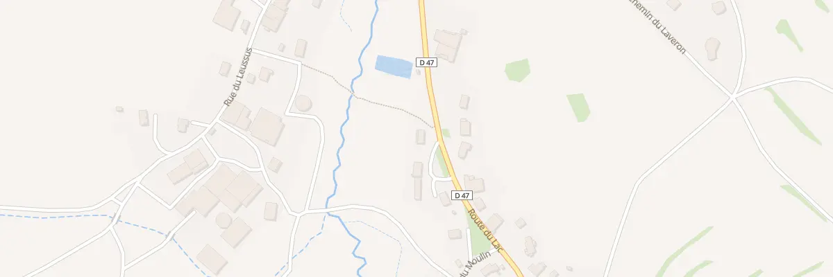 Plan du 4 Rte du Lac à Bouverans