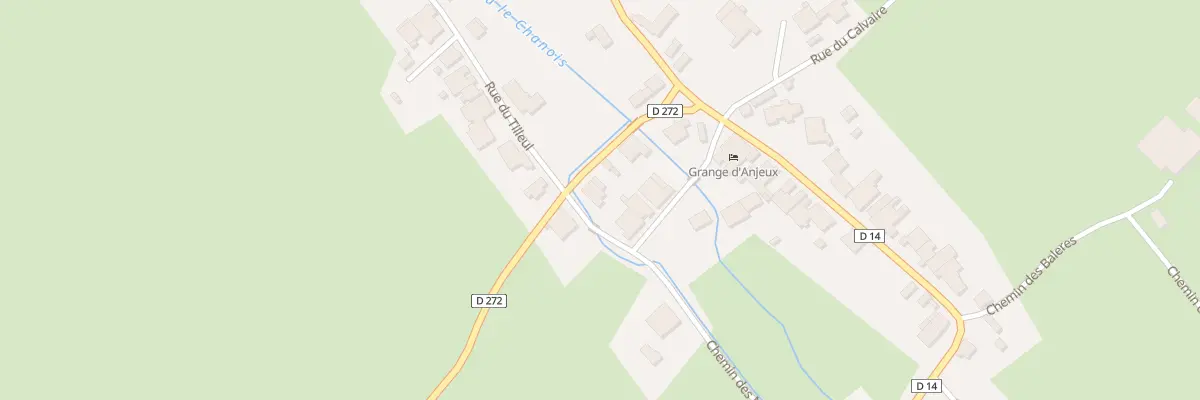 Plan du 8 Rue de la Tour à Anjeux