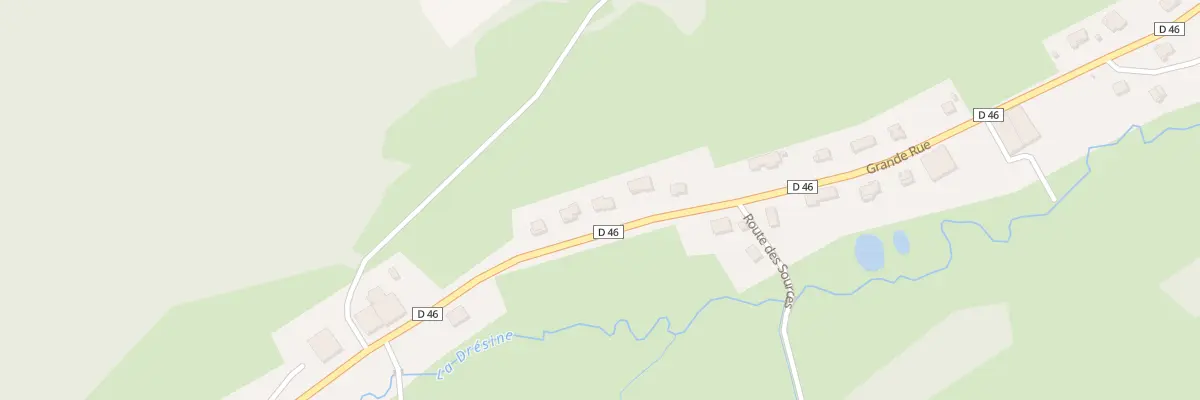 Plan du 60 Grande Rue à Remoray-Boujeons