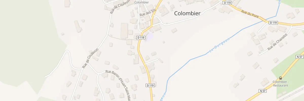 Plan du 11 Rue du Viaduc à Colombier