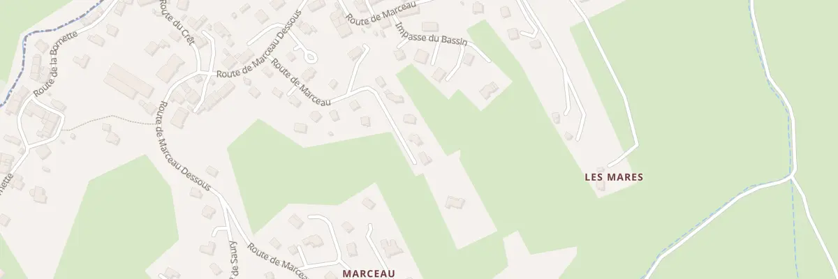 Plan du 355 Rte de Marceau Dessous à Doussard