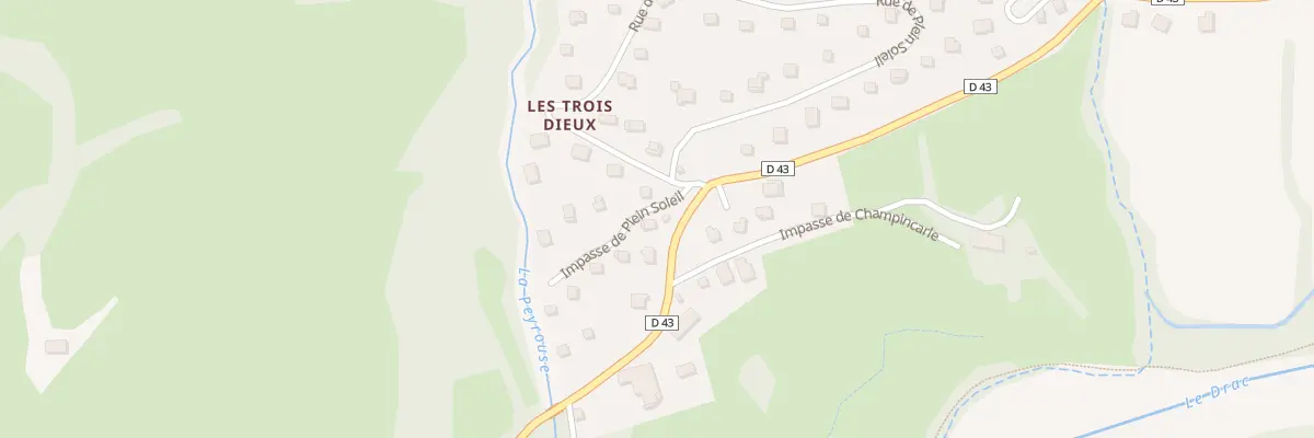 Plan du 5143A Les Trois Dieux à Saint-Jean-Saint-Nicolas