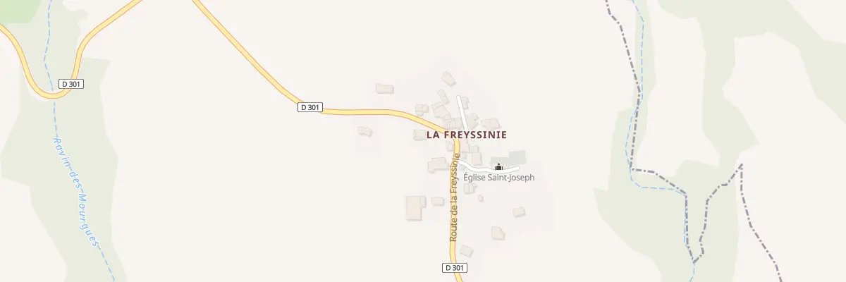 Plan du 5120 Rte de la Freyssinie à Bellaffaire