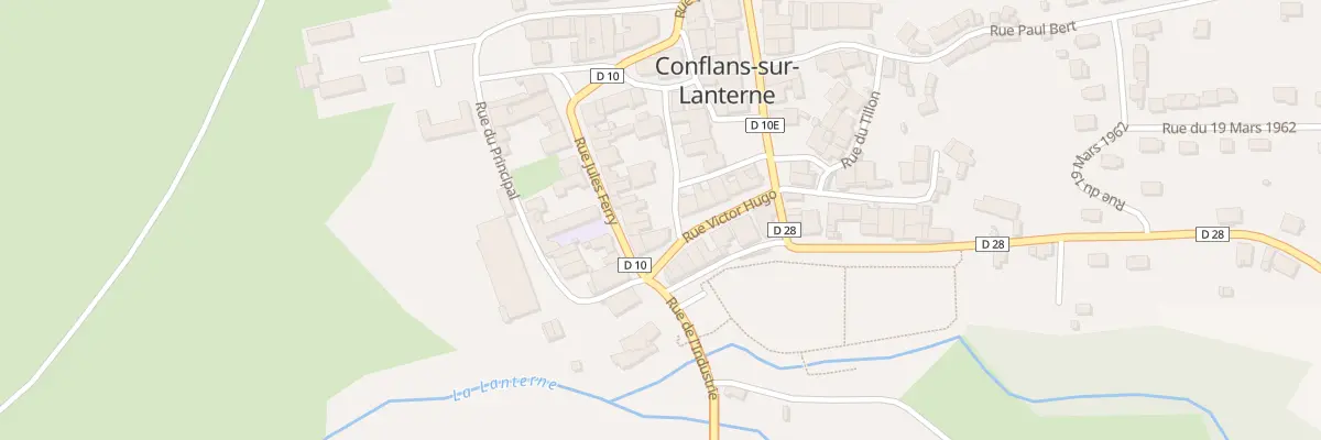 Plan du 15 Rue Jules Ferry à Conflans-sur-Lanterne