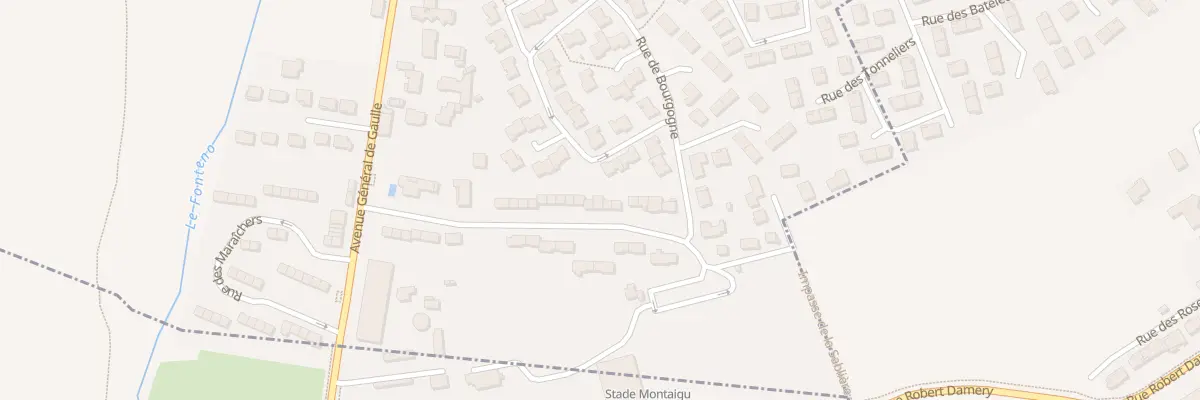 Plan du 33 Rue de la Sablière à Jarville-la-Malgrange