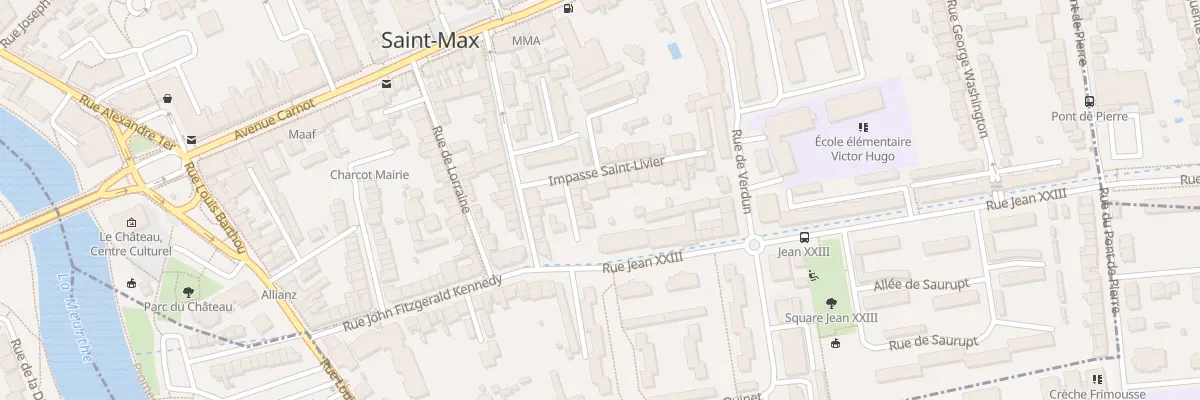 Plan du 2 Imp Saint Livier à Saint-Max