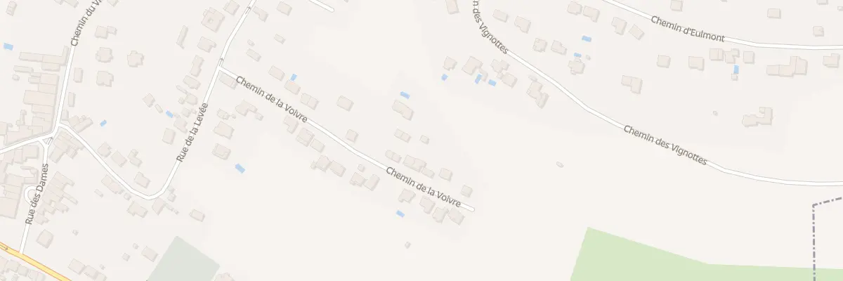 Plan du 21 Che de Voivre à Lay-Saint-Christophe