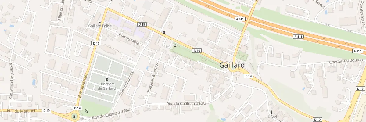 Plan du 23 Rue du Mole à Gaillard