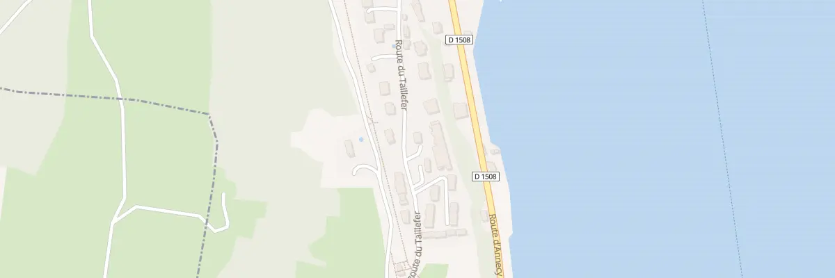 Plan du 355 Rte du Taillefer à Doussard