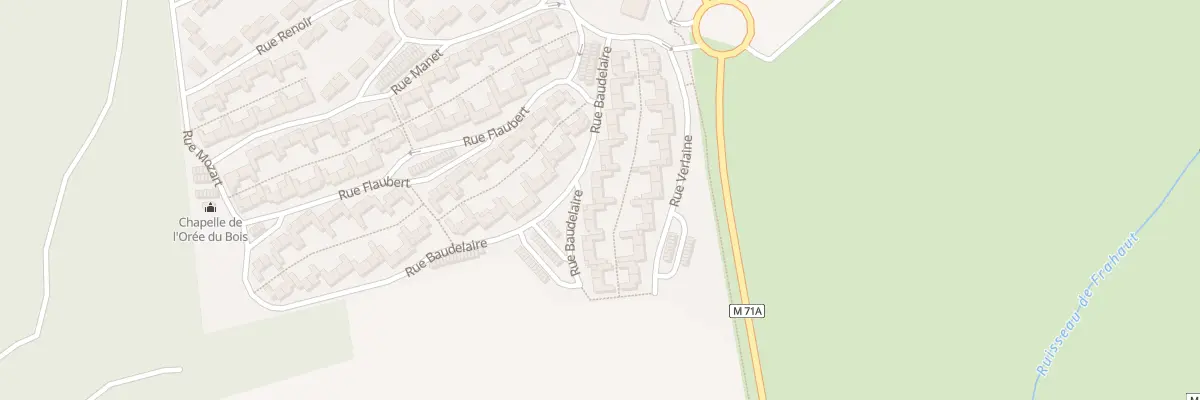 Plan du 19 Rue Baudelaire à Fléville-devant-Nancy