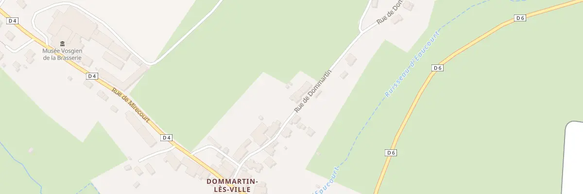 Plan du 11 Rue de Dommartin à Ville-sur-Illon