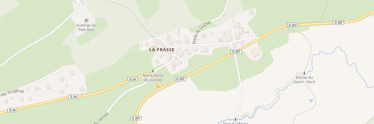 Plan du 21 Imp de la Clé des Bois à Bourget-en-Huile