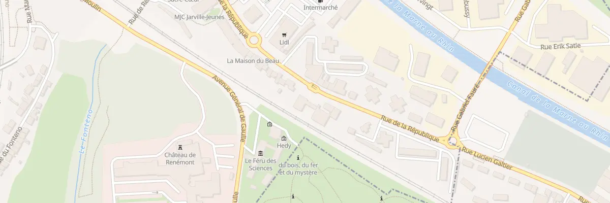 Plan du 130 Rue de la République à Jarville-la-Malgrange