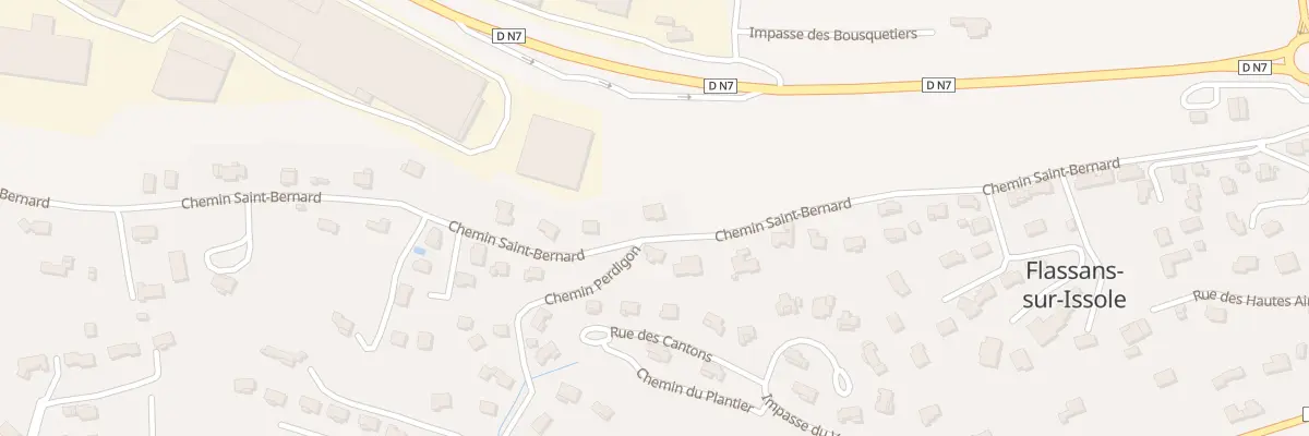 Plan du 550F Saint Bernard à Flassans-sur-Issole