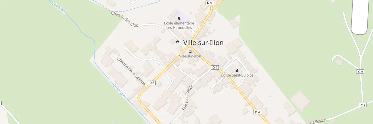 Plan du 4 Rue du General Ferry à Ville-sur-Illon