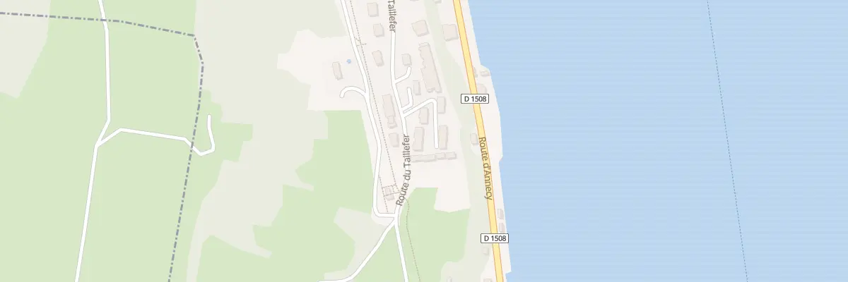 Plan du 415 Rte du Taillefer à Doussard