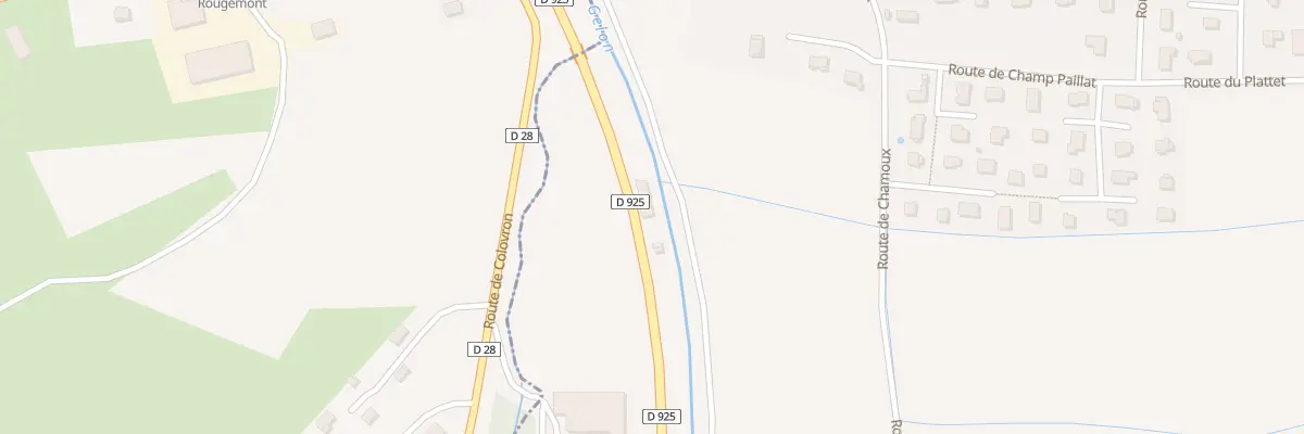 Plan du 197 Rte de Val Gelon à Bourgneuf