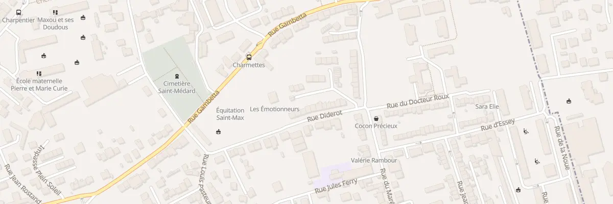 Plan du 9 Rue Diderot à Saint-Max